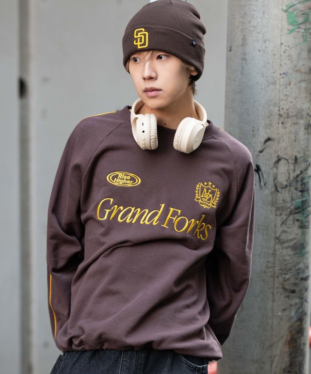 WEGO 【ユニセックス着用ITEM】ショートドロストラインプルオーバー 