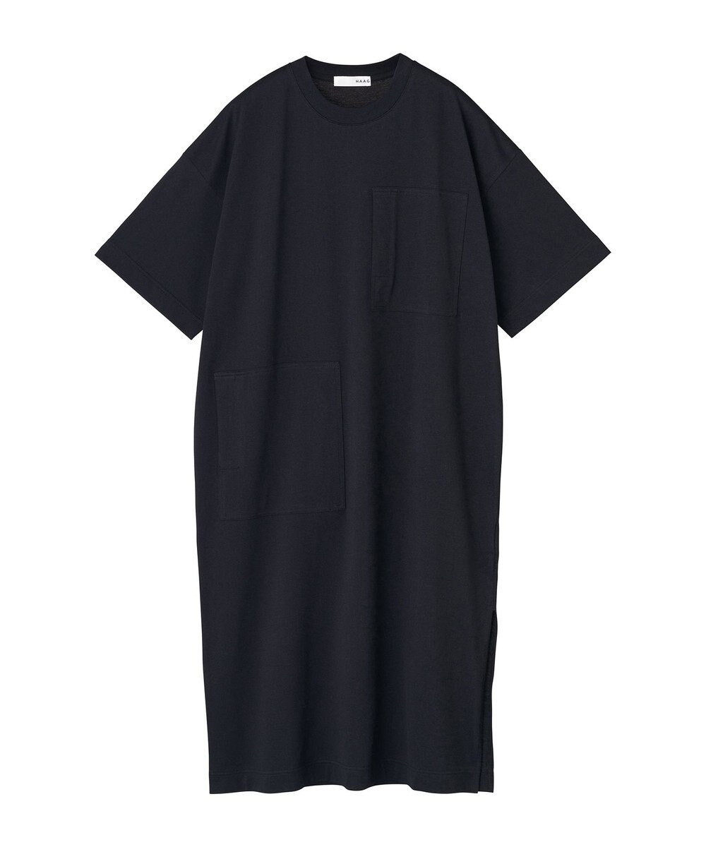 HAAG スマイルコットン SHORT SLEEVE ONEPIECE ワンピース 