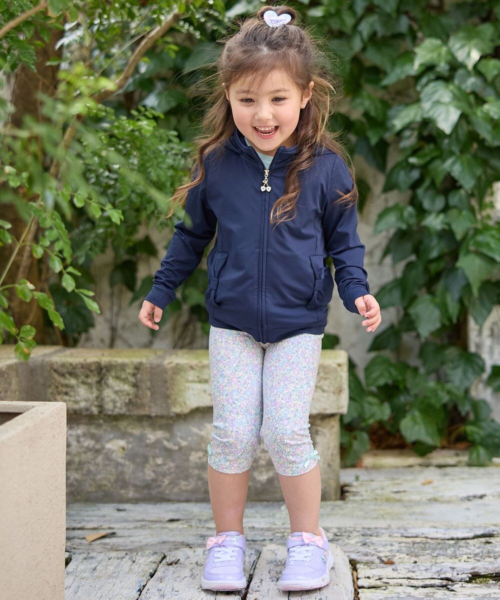 ANY KIDS UVカット リボンパーカー 