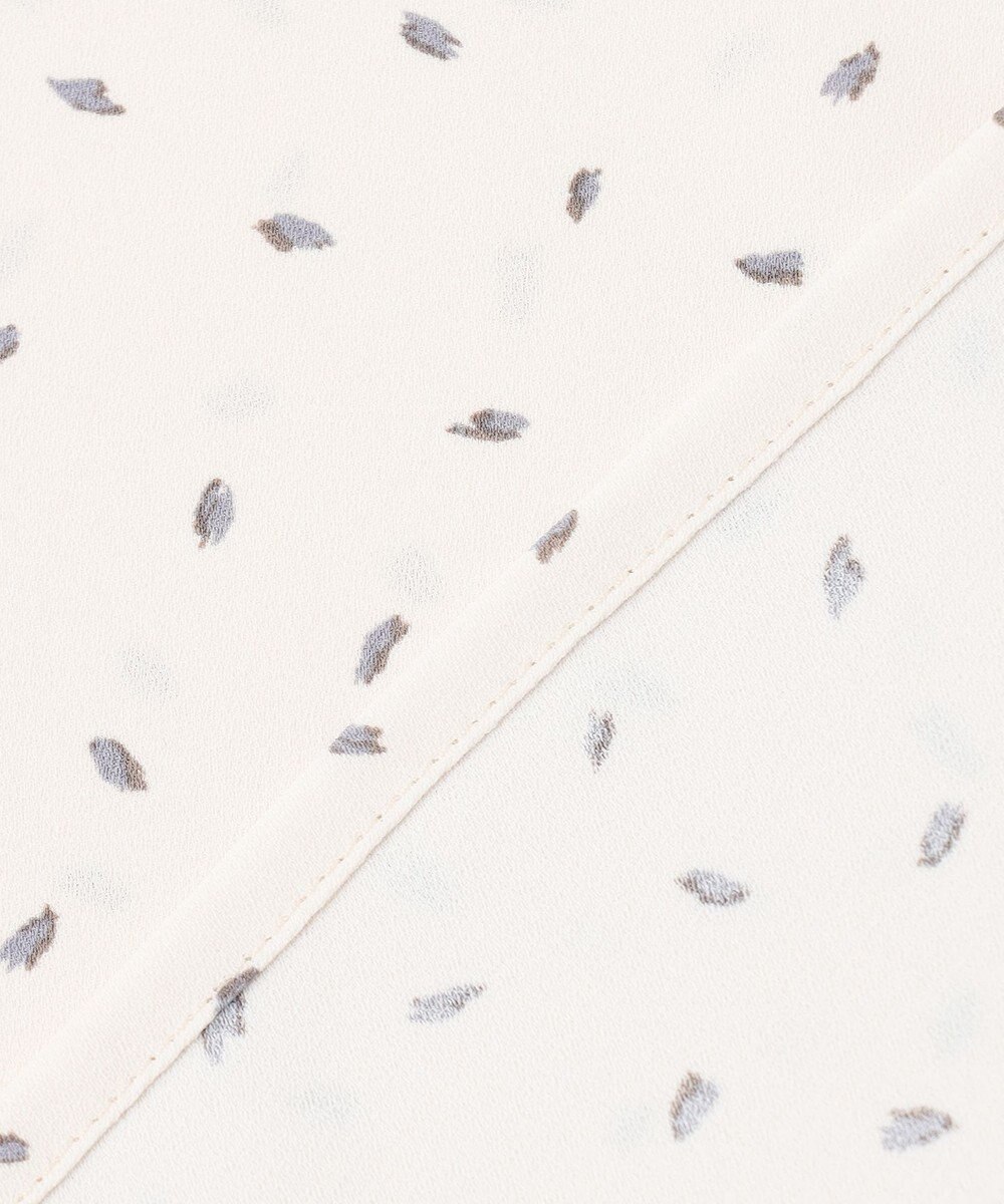 ANY SIS L 【洗える】ラッフルフレアビジュー ブラウス 