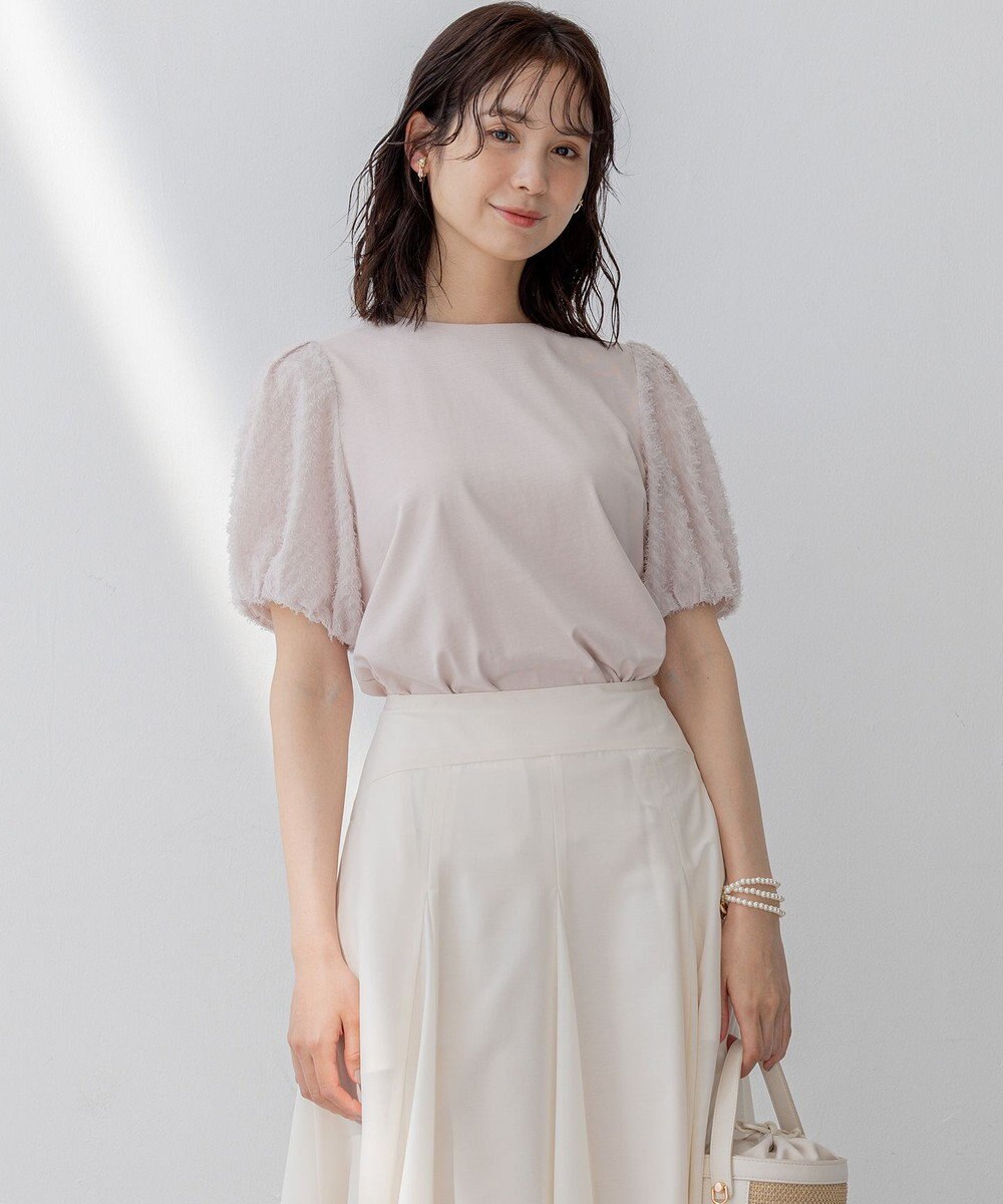 組曲 メタルフラワーフープイヤリング 