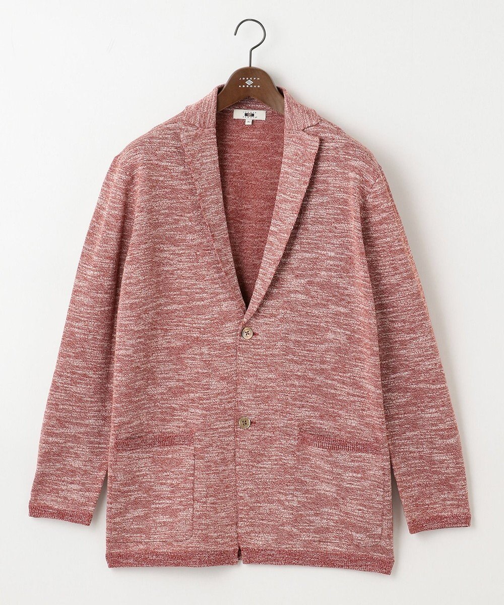 JOSEPH ABBOUD 【キングサイズ・清涼感/軽い/洗える】 スラブギマニットジャケット 