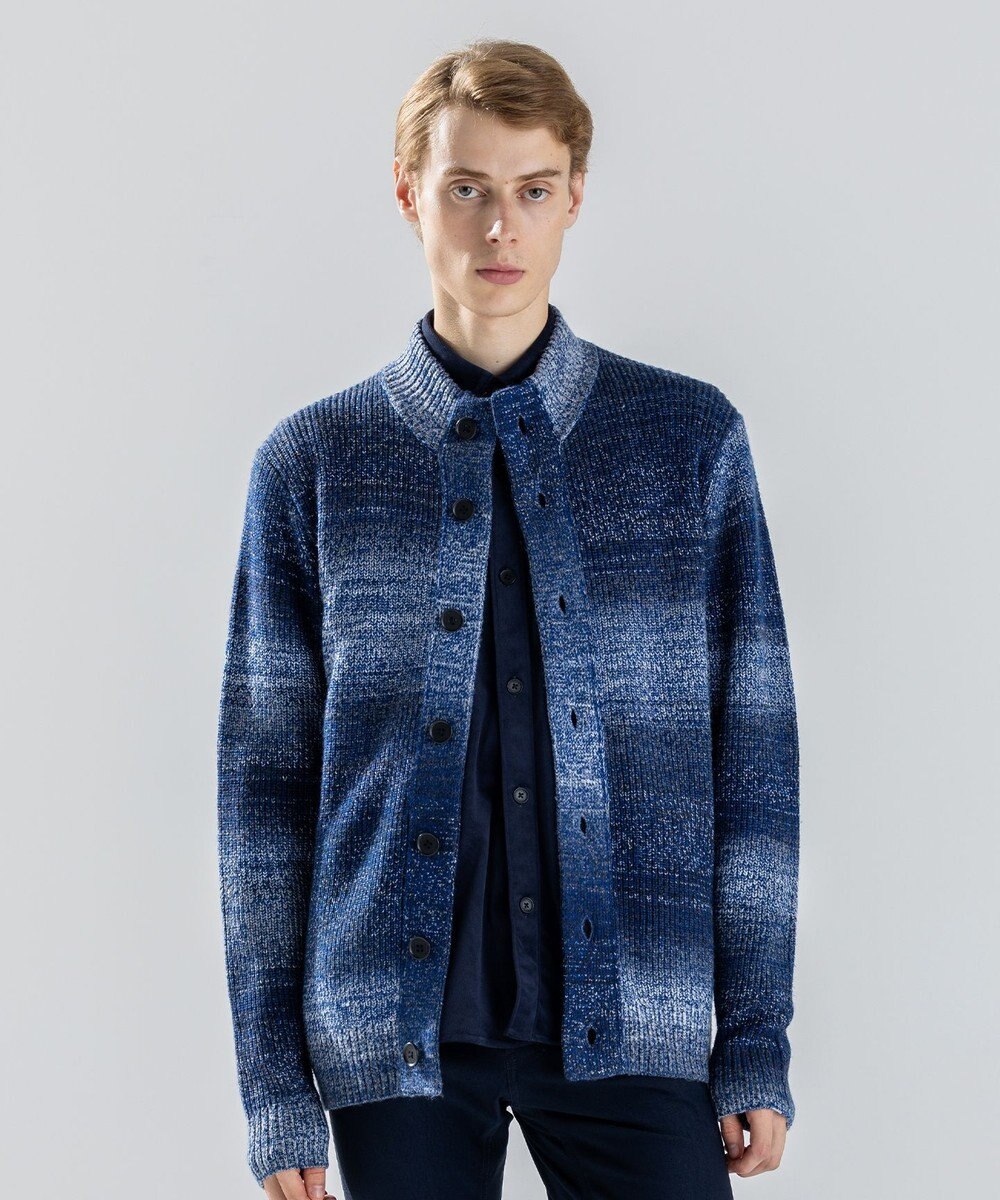 JOSEPH HOMME グラデーションメランジ　ニットカーディガン　 