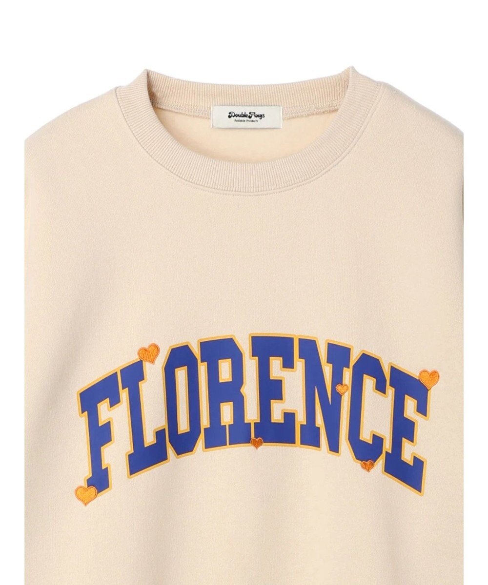 Green Parks ・Ｄｏｕｂｌｅ　Ｆｌａｇｓ　ロゴｐｔ＆刺繍スウェット 