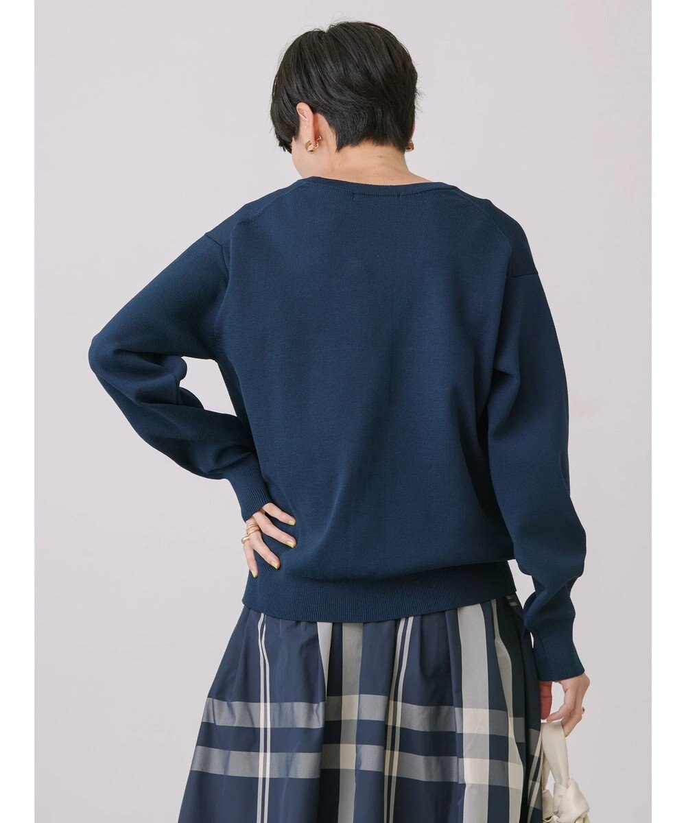 AMERICAN HOLIC エコカルットクルーネックカーディガン 