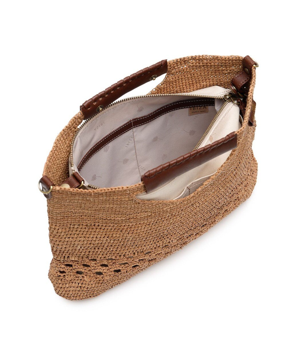 IBIZA ラフィア　2WAYバッグ 