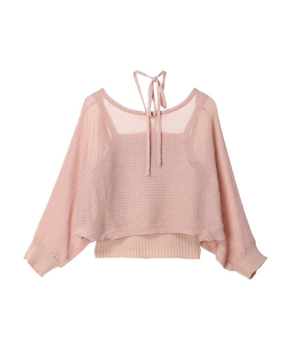 Green Parks ・swing by SET2点ニットボレロ&ニットキャミ 