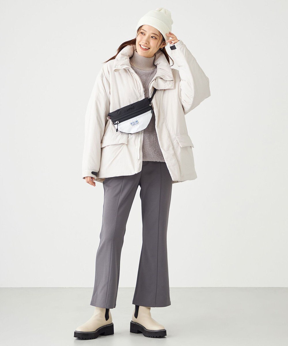 SHARE PARK LADIES カットジョーゼットボトムス 