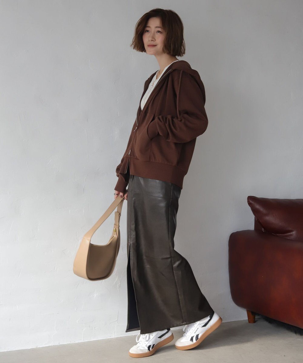 WEGO 【ユニセックス着用ITEM/MLサイズ展開】コンパクトフィットダブルZIPパーカー 