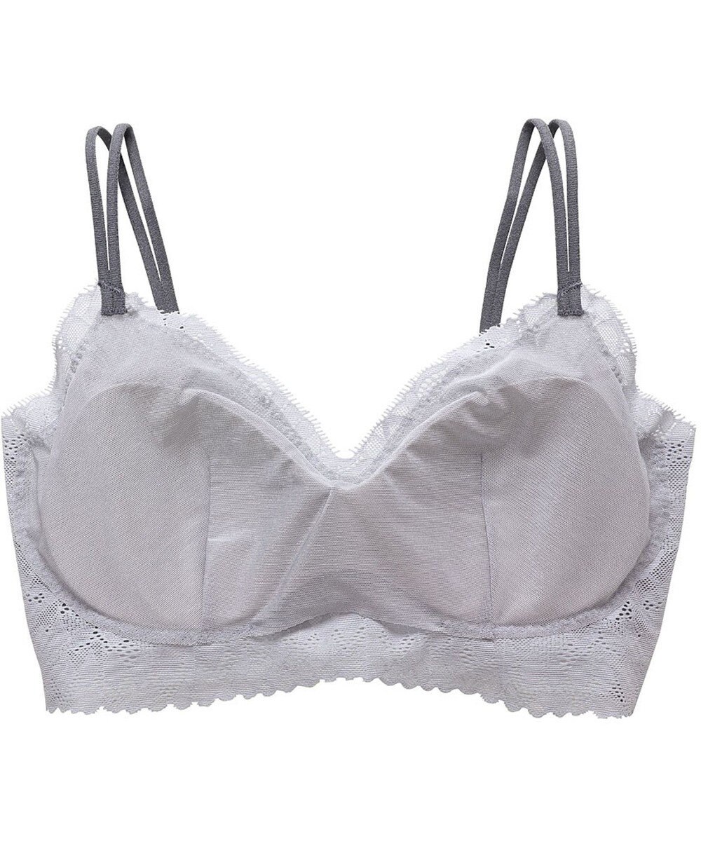 WACOAL 【GOCOCi ゴコチ】 ブラレット アウターにひびきにくい 肌あたりのやさしいレース ワイヤレス ブラジャー ノンワイヤーブラ レディース CGG297 /ワコール 