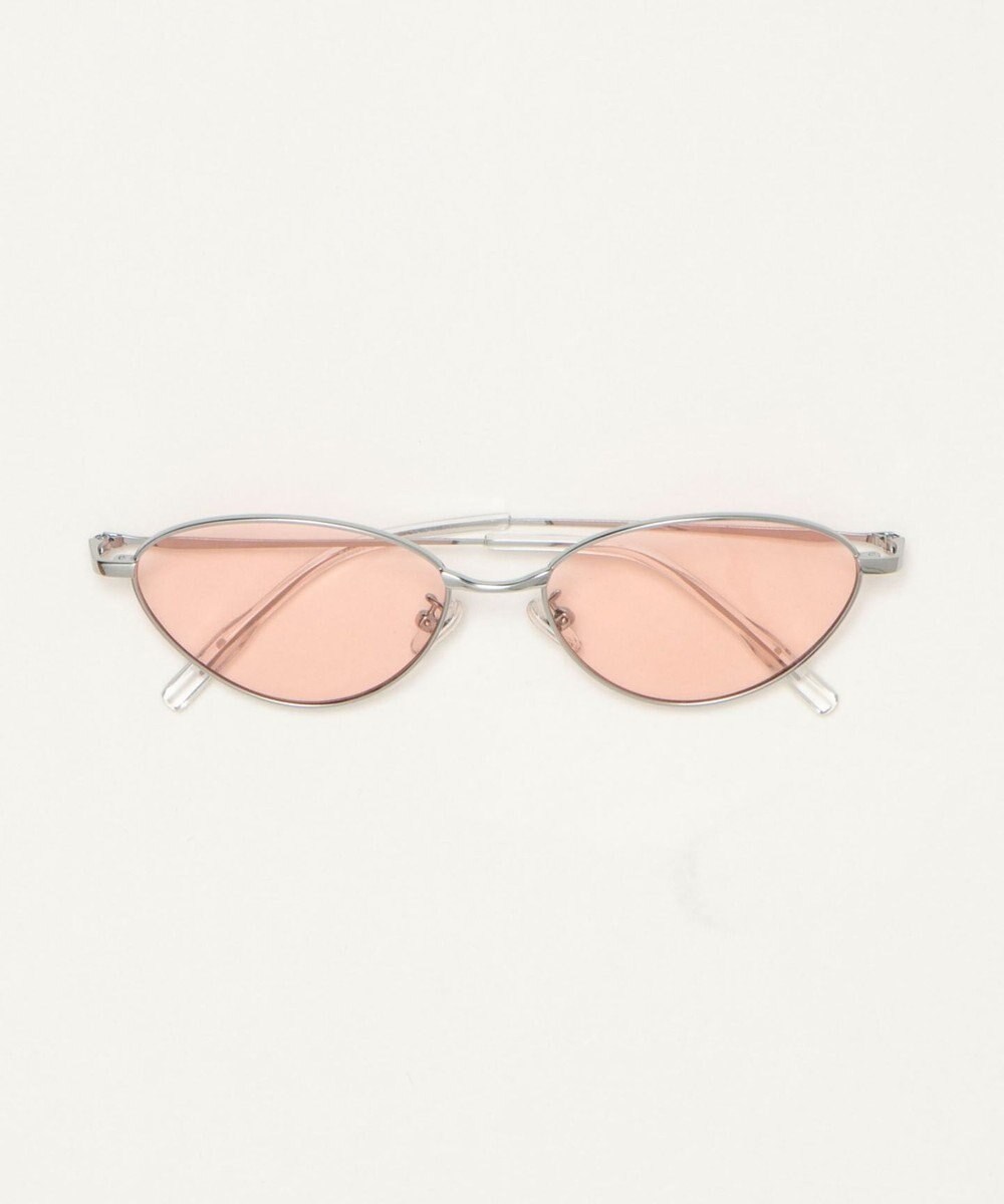 WEGO メタルフレームキャットアイカラーレンズアイウェア 