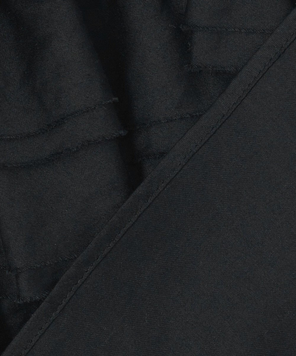 23区 L 【GOLD LABEL】コットンサテン フリルブラウス 