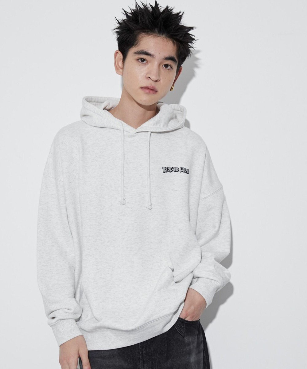 WEGO 【ユニセックス着用ITEM】別注NEW　JACKグラフィックプルパーカー 