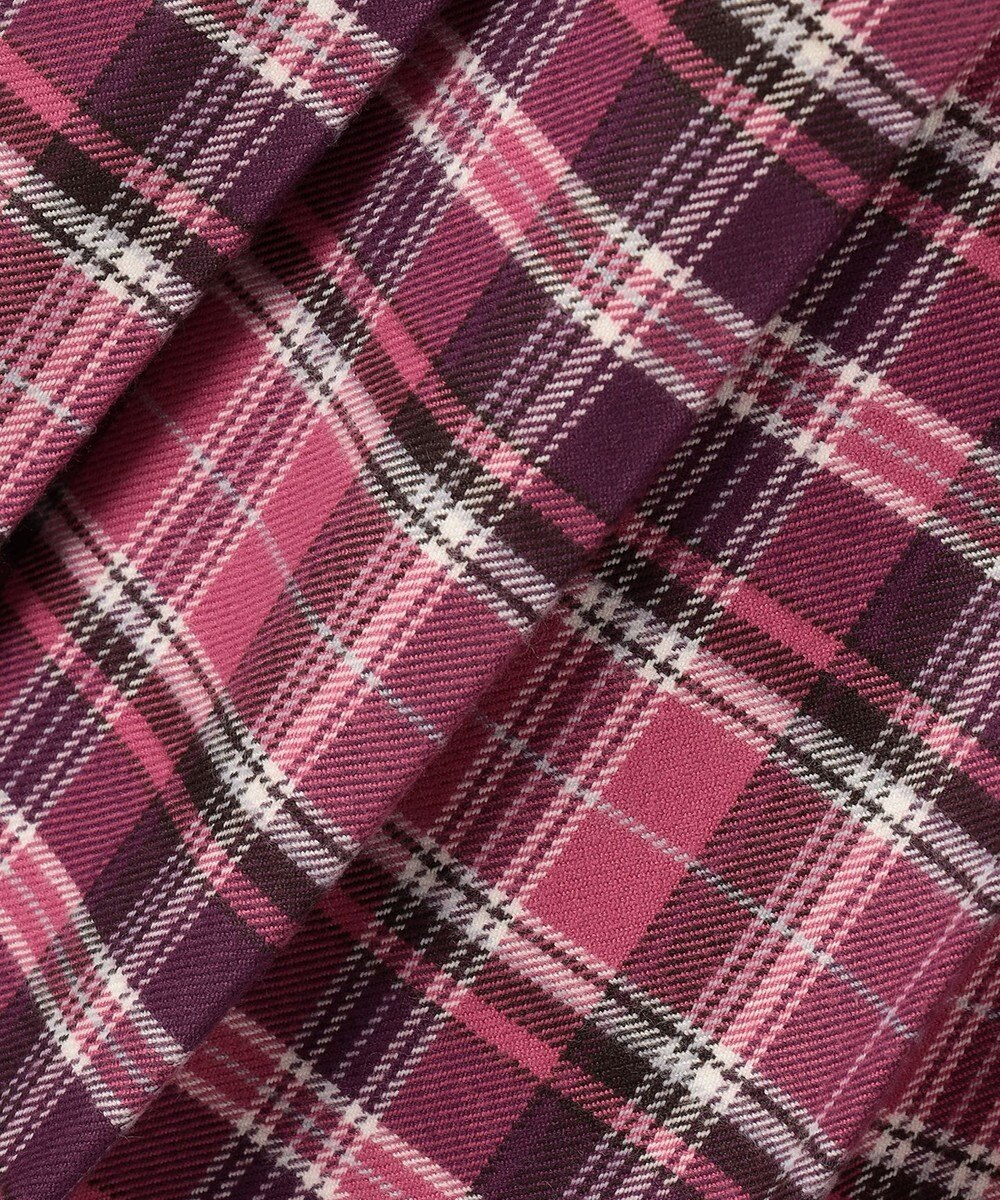 ANY KIDS チェックプリーツジャンパースカート 