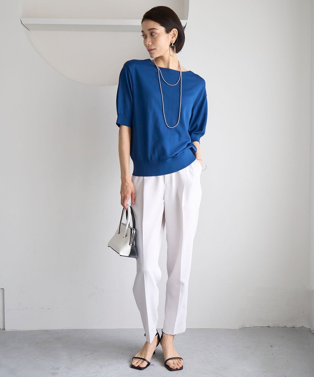 UNFILO スゴ機能 パフスリーブニット 