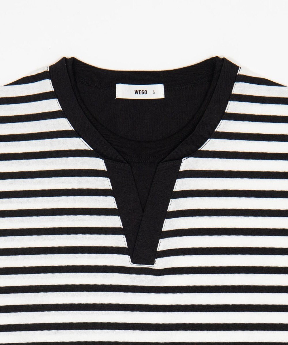 WEGO 【ユニセックス着用ITEM】キーネックフェイクレイヤードT（SS） 