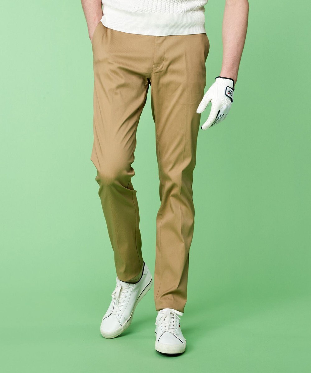 23区GOLF 長く愛される定番！【MEN】ハイパワーストレッチ ベーシックパンツ 春夏は爽やかに 