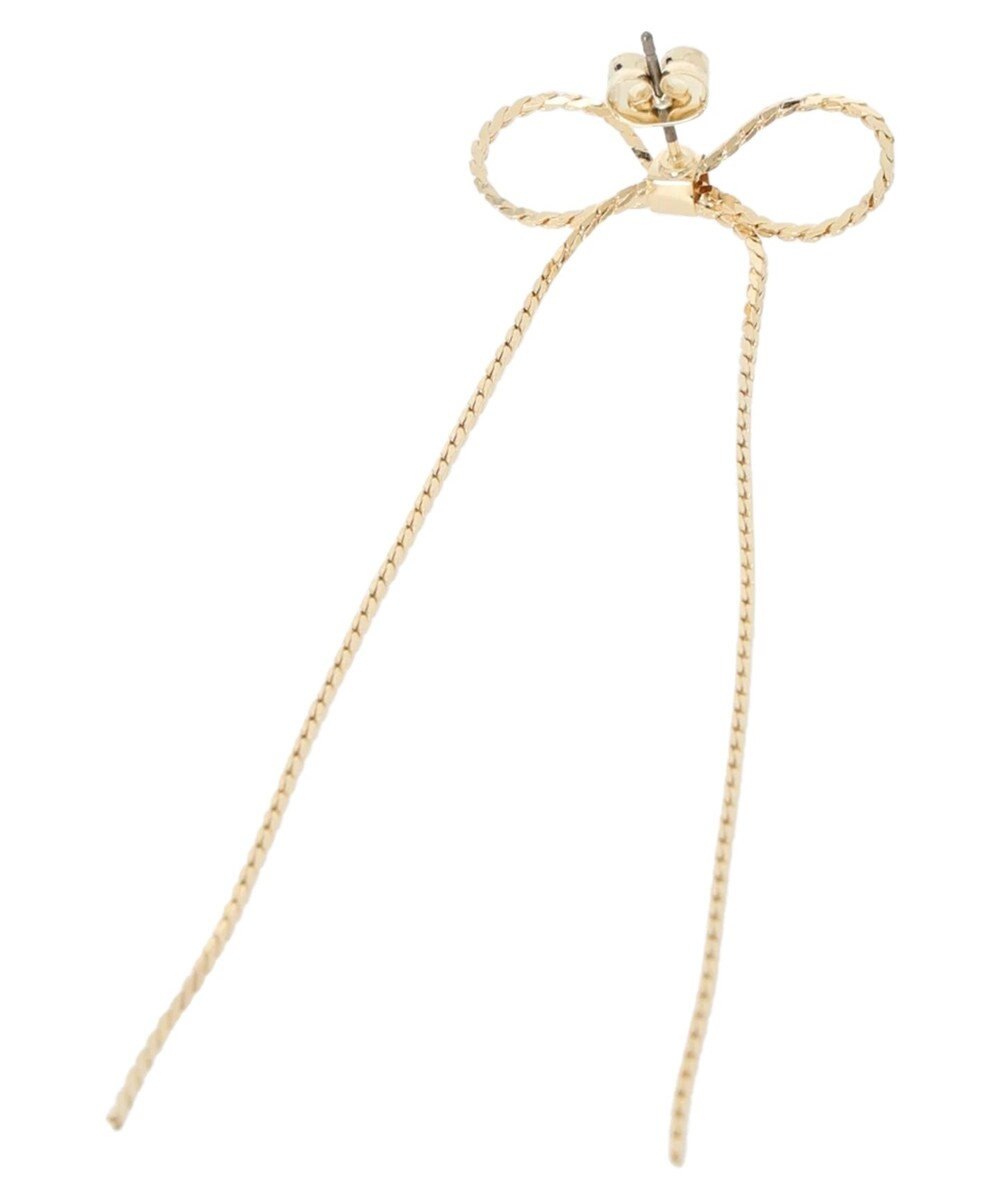 Green Parks ・ＨＡＬＦ　ＴＩＭＥ　メタルリボンピアス 