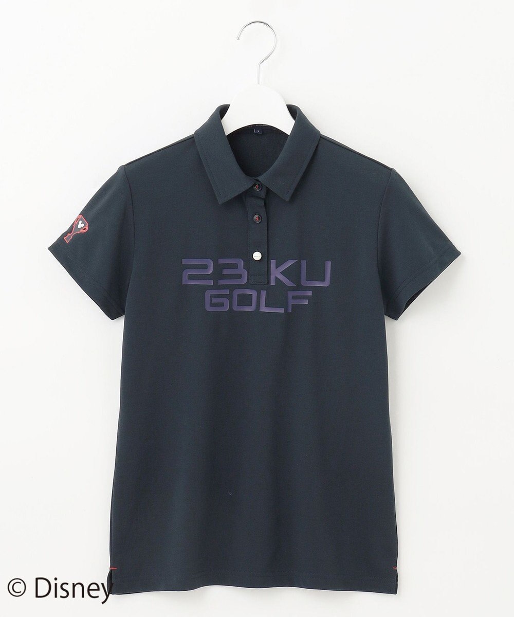 23区GOLF 【ディズニーコレクション】【WOMEN】〈ミニーマウス〉半そでポロシャツ 