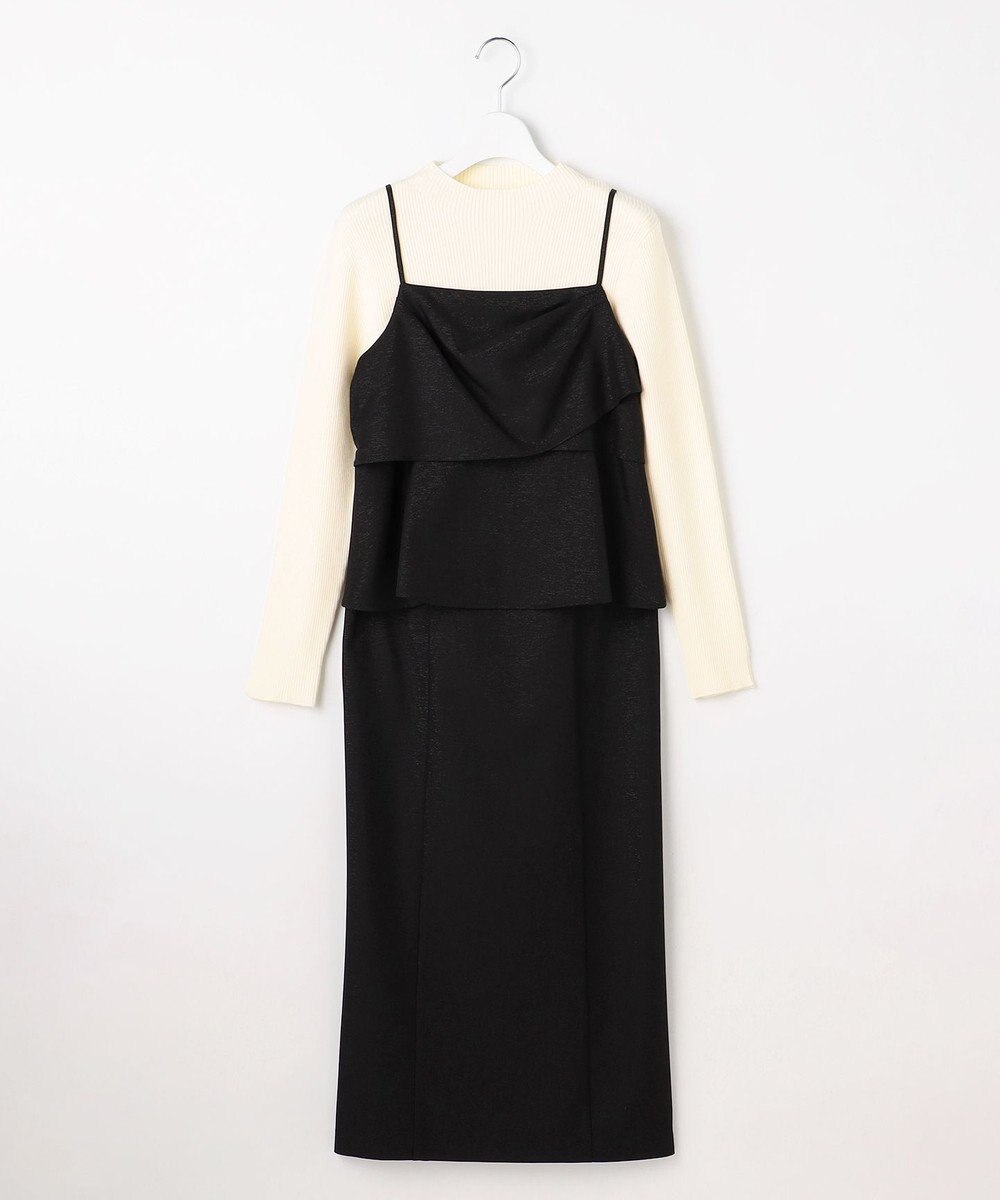 ANY SIS 【2SET】ビスチェ ワンピース × ニット セット 