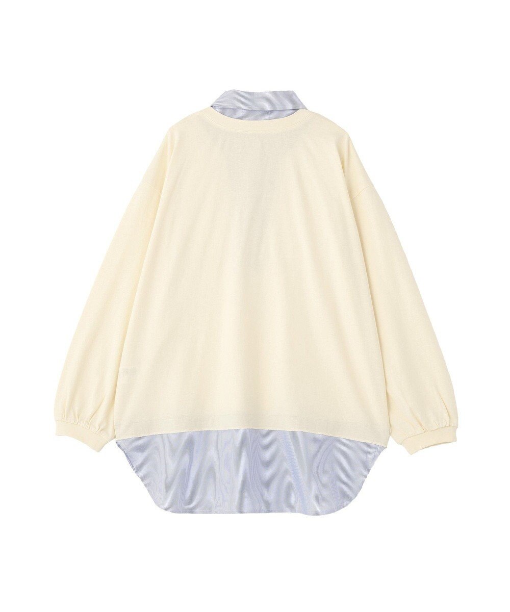 Green Parks 衿レイヤードッキングチュニック 