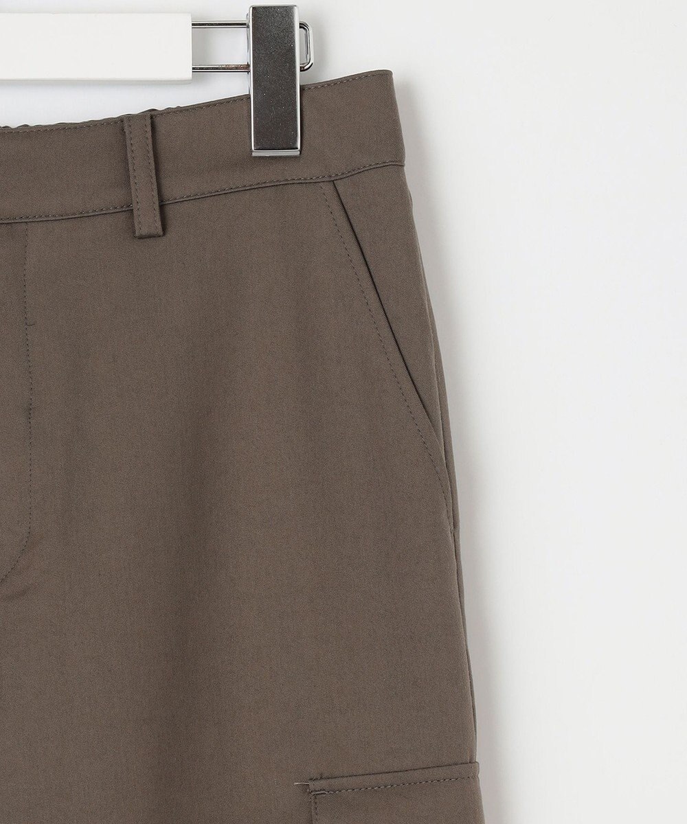 J.PRESS LADIES L 【洗える】ツイルライトストレッチ テーパード カーゴ パンツ 