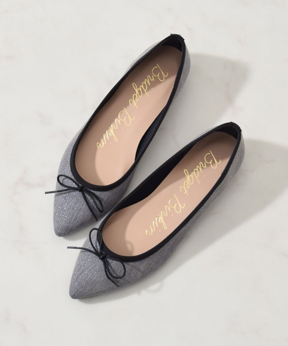 Bridget Birkin 【Bridget Birkin】ポインテッドリボンバレエシューズ 