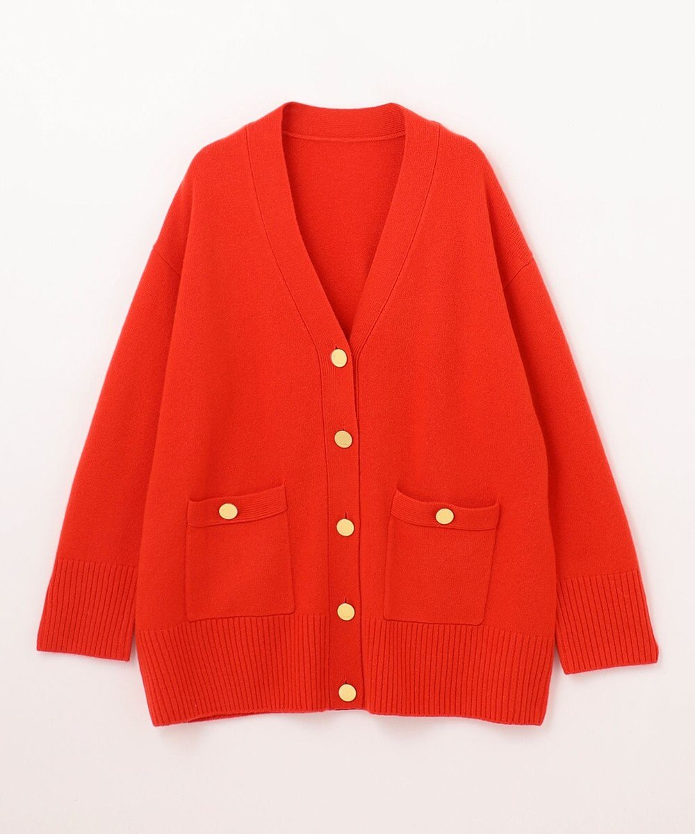 GRACE CONTINENTAL メリノウールニットカーディガン 