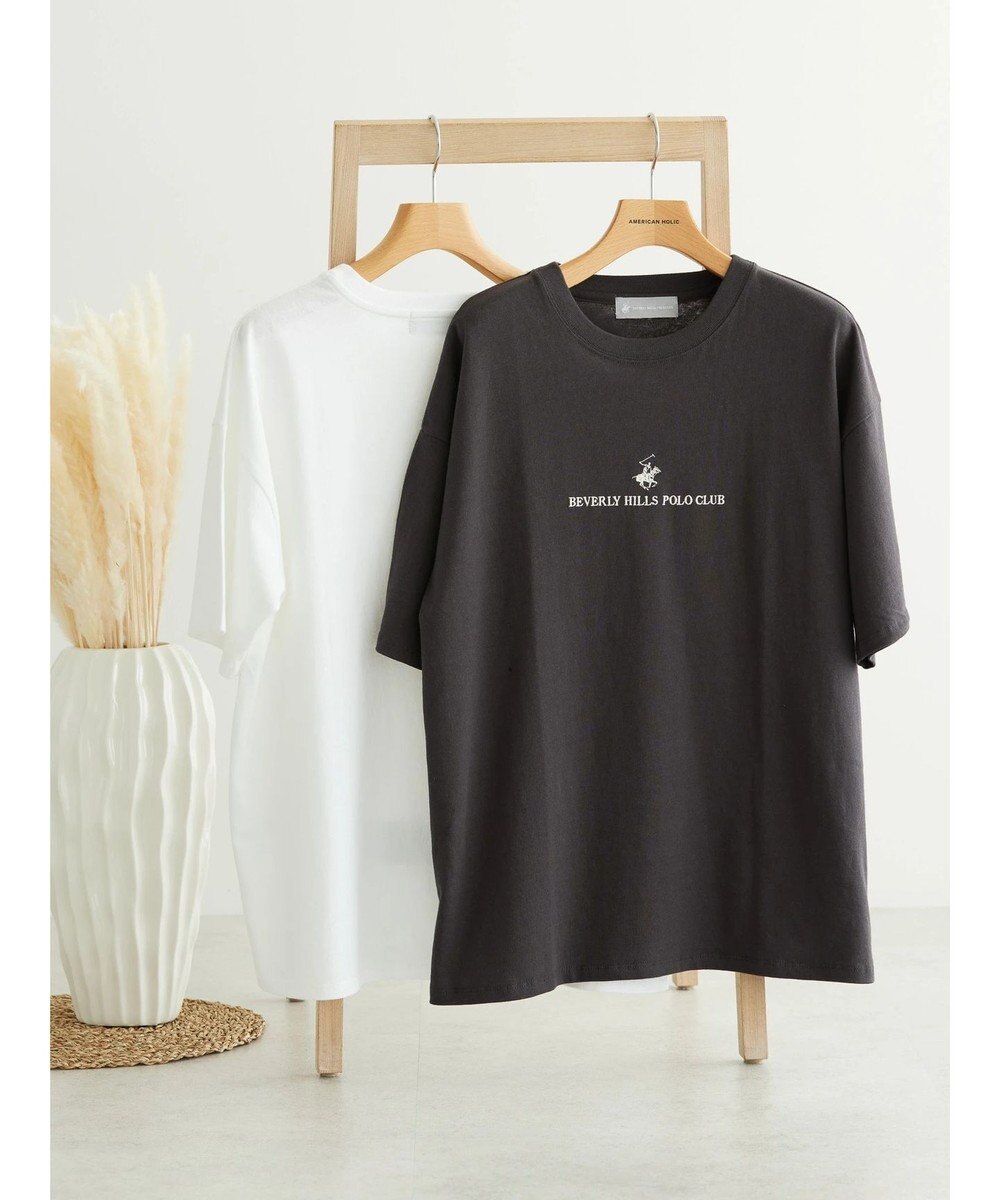 AMERICAN HOLIC Ｂ．Ｈ　ＰＯＬＯ　ＣＬＵＢ　フロントロゴ刺繍　ＴＥＥ 