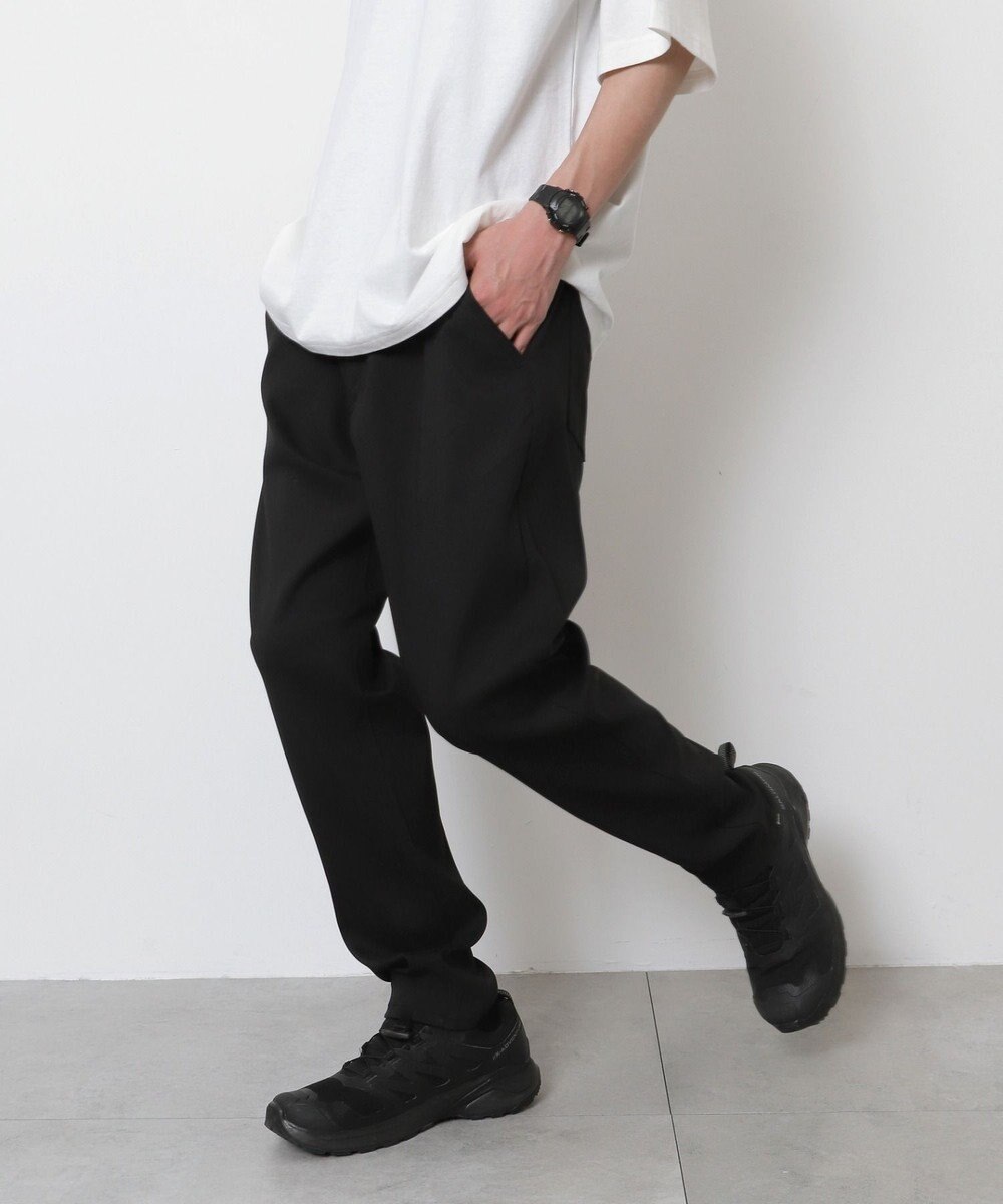 WEGO 【接触冷感/吸水速乾/ストレッチ/ウエスト紐/らくらくのびる/MLサイズ展開】カルゼレギンスアンクルパンツ 