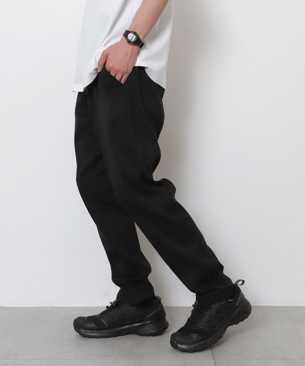 WEGO 【接触冷感/吸水速乾/ストレッチ/ウエスト紐/らくらくのびる/MLサイズ展開】カルゼレギンスアンクルパンツ 