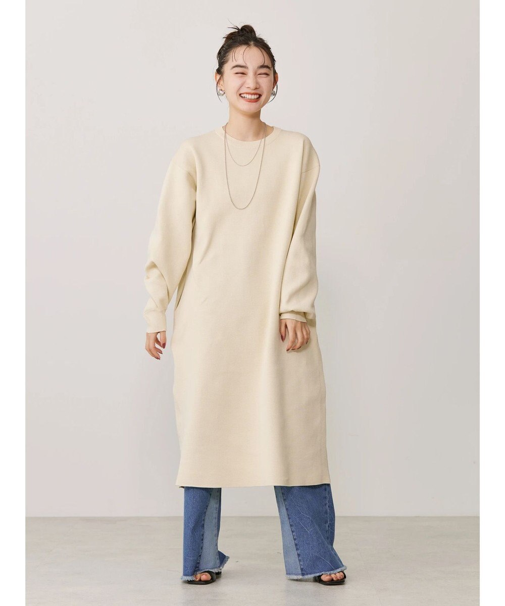 AMERICAN HOLIC エコカルットクルーネックワンピース 