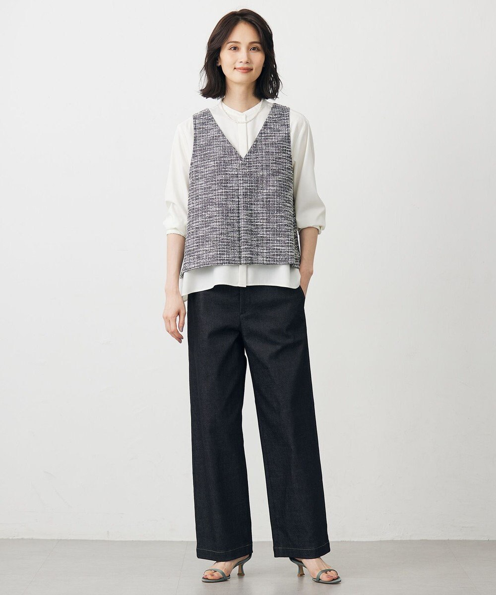 J.PRESS LADIES 【3way】3連パール ネックレス 