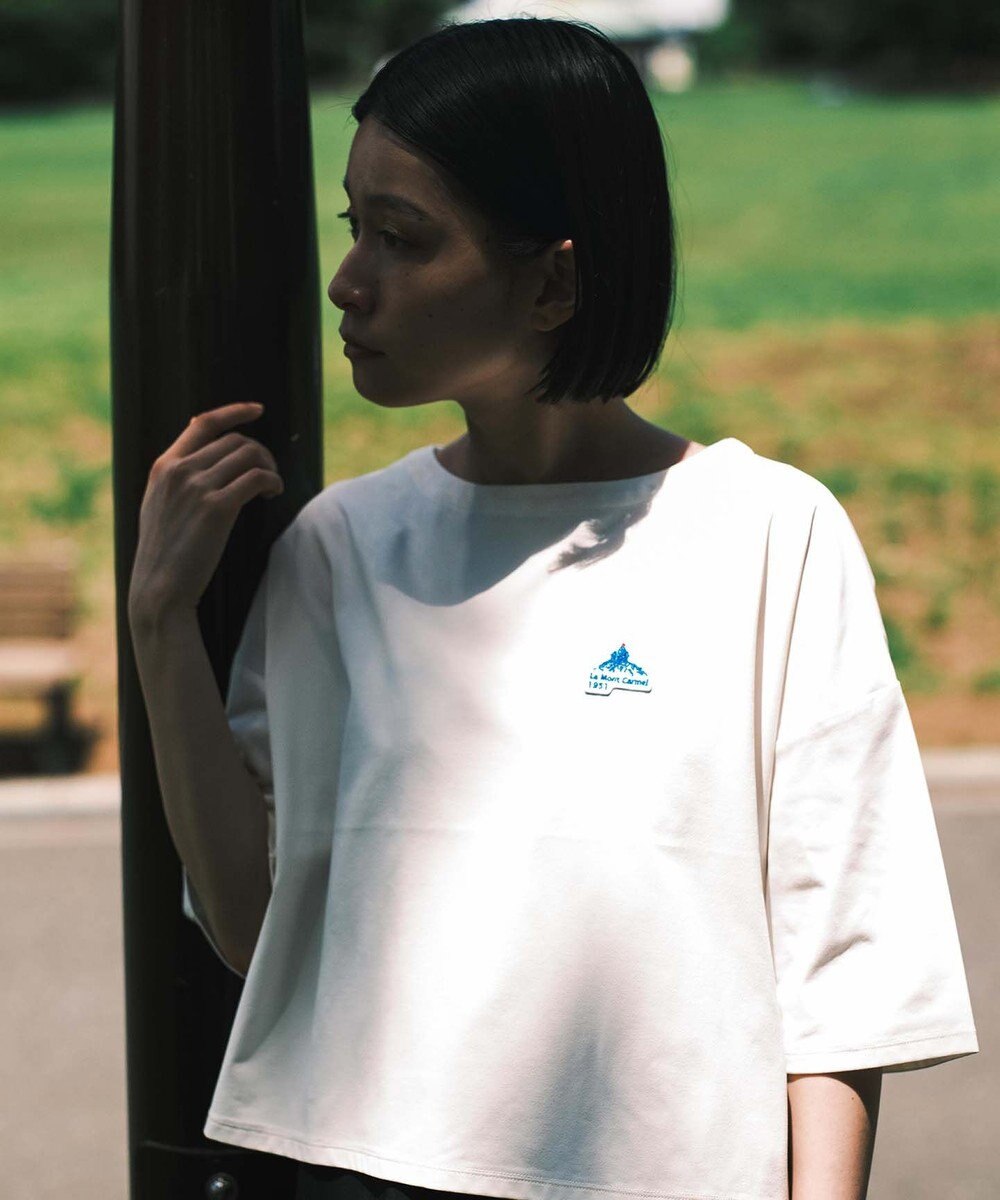 SHARE PARK LADIES 【UVカット・吸水速乾・ストレッチ・軽量 】エンブレムショートTシャツ（S・Mサイズ） 