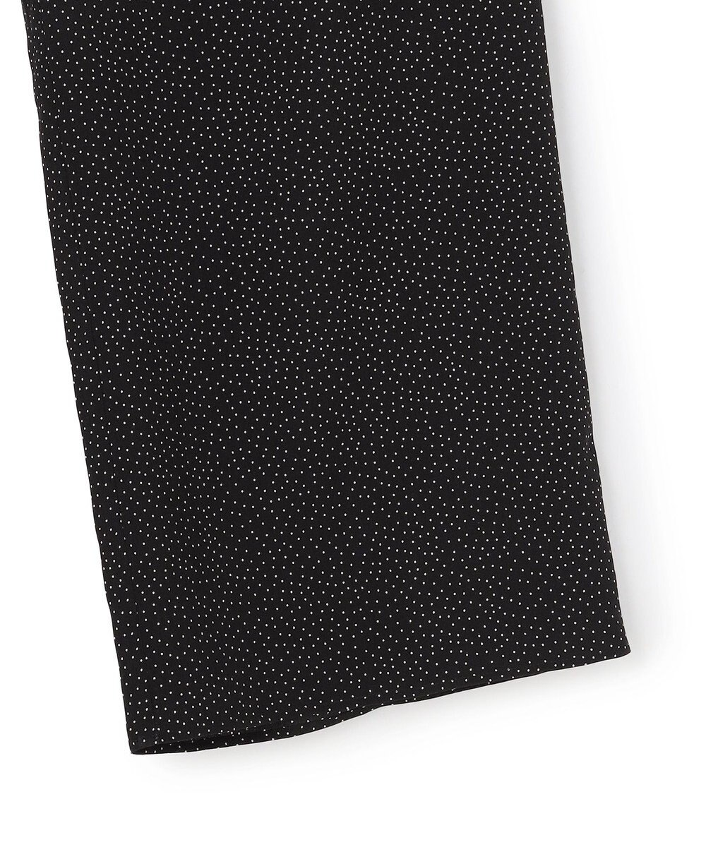 uncrave ドットプリント ギャザーパンツ 