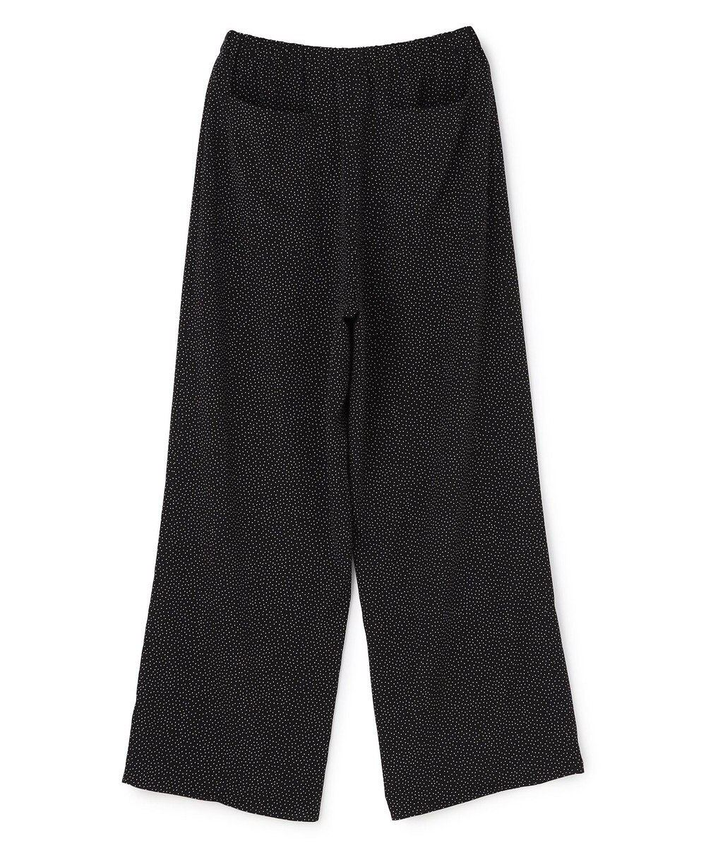 uncrave ドットプリント ギャザーパンツ 