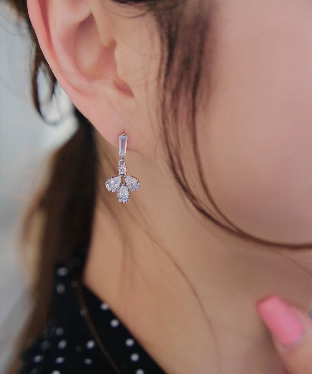 Tiaclasse 【金属アレルギー対応】three drop ピアス 