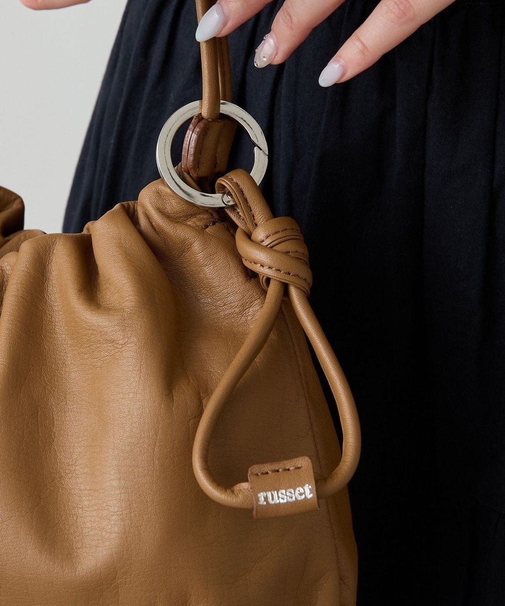 russet レザーキーリング(CE-1455) 