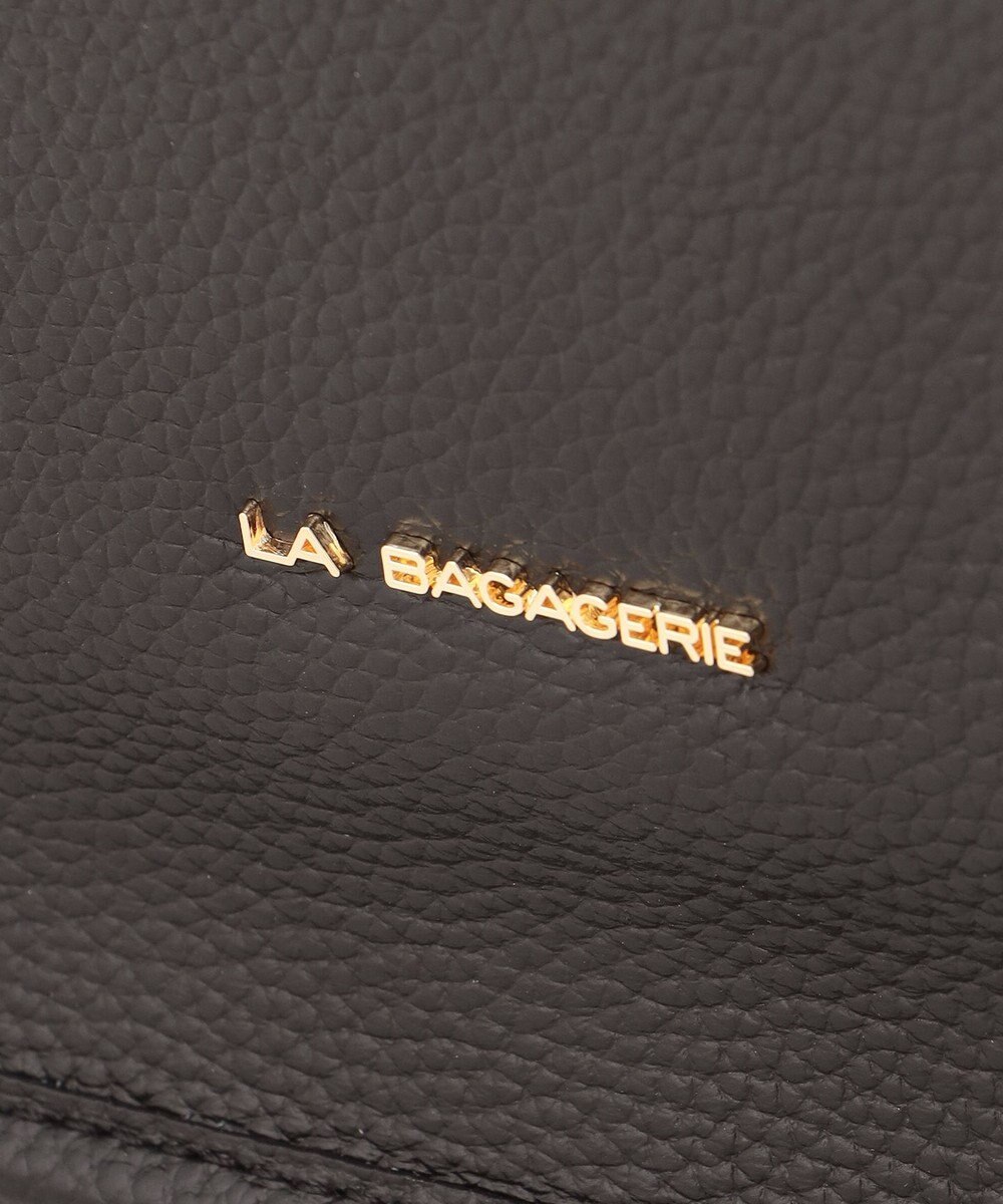 LA BAGAGERIE スクエアレザー2WAYショルダーバッグ 