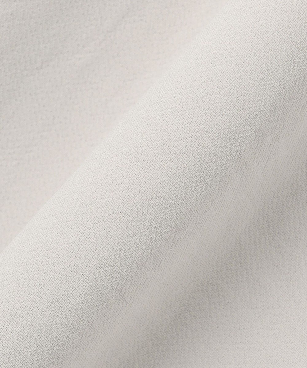 ICB L 【洗える】 ダブルクロスクレープ ストレートパンツ 