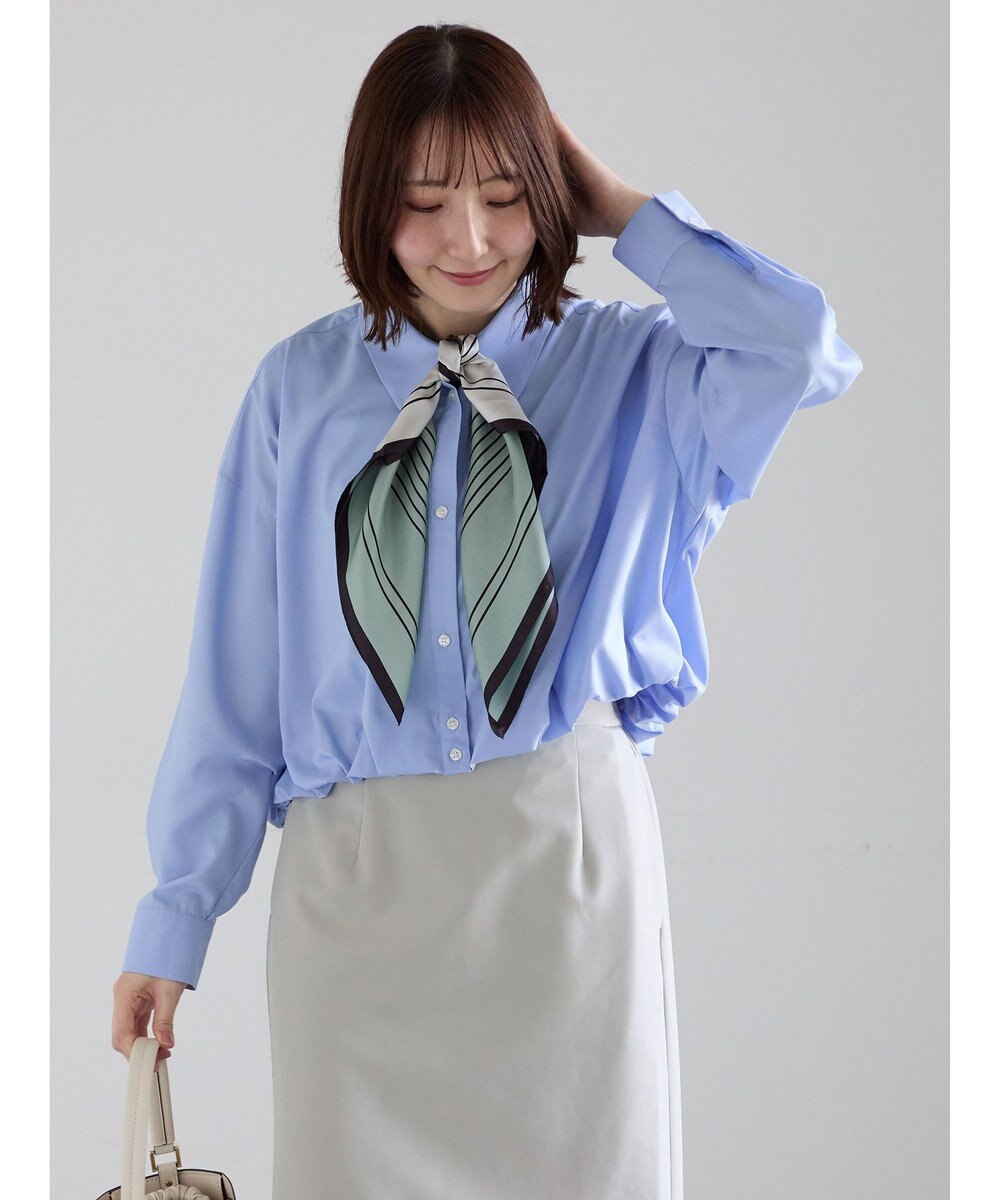 Te chichi 【雑誌掲載アイテム】バルーンヘムシャツ 