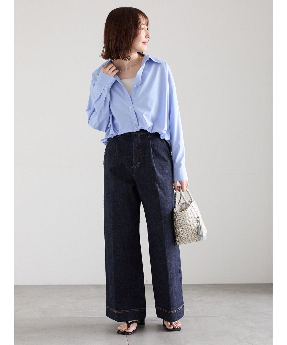 Te chichi 【雑誌掲載アイテム】バルーンヘムシャツ 