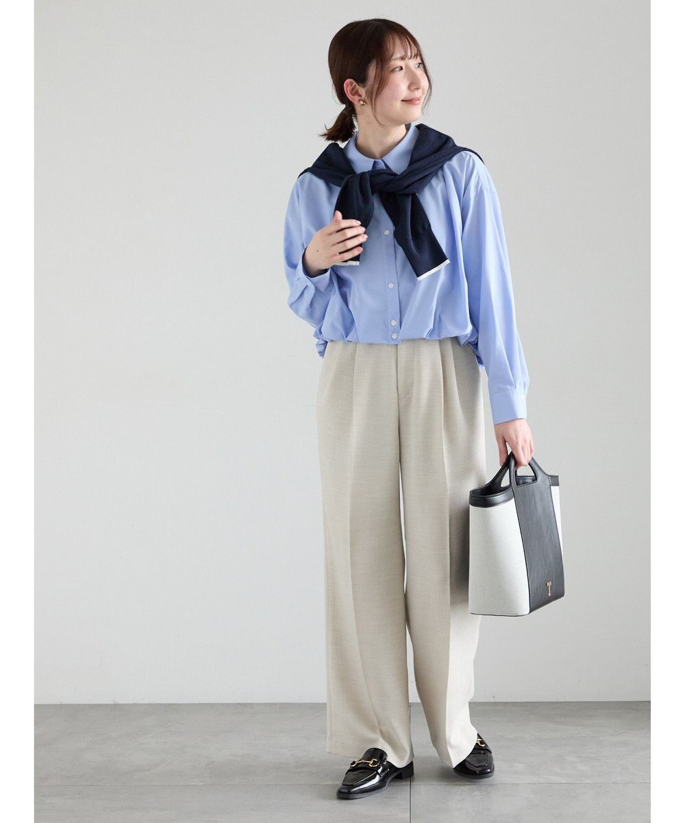 Te chichi 【雑誌掲載アイテム】バルーンヘムシャツ 