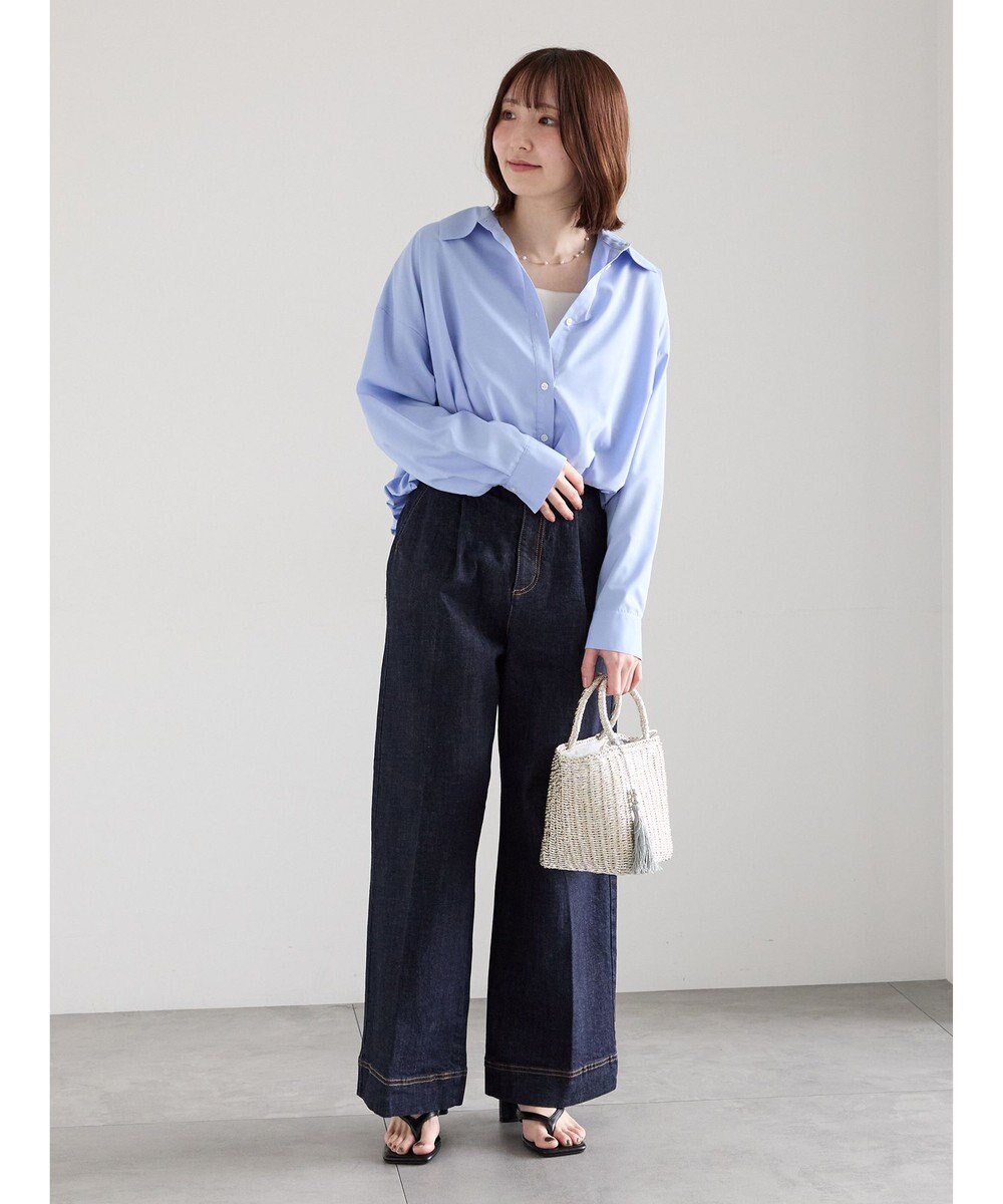 Te chichi 【雑誌掲載アイテム】バルーンヘムシャツ 