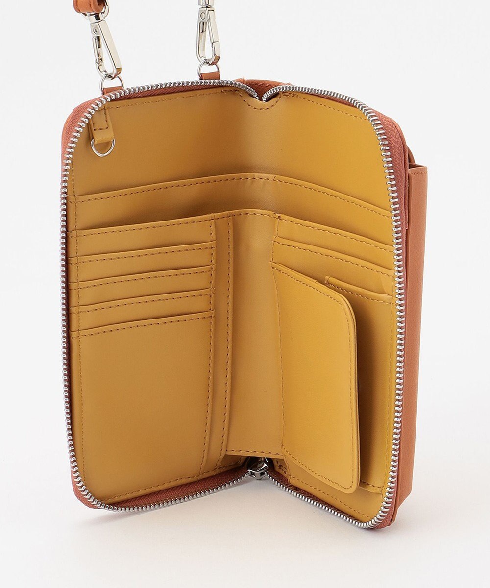 LA BAGAGERIE 【MONICA】バイカラー スマホショルダー 