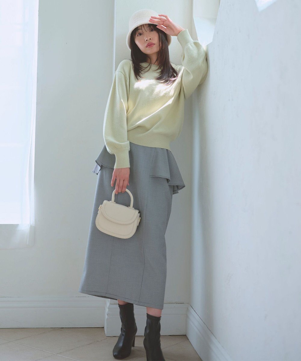 Feroux クルーネックニット プルオーバー 