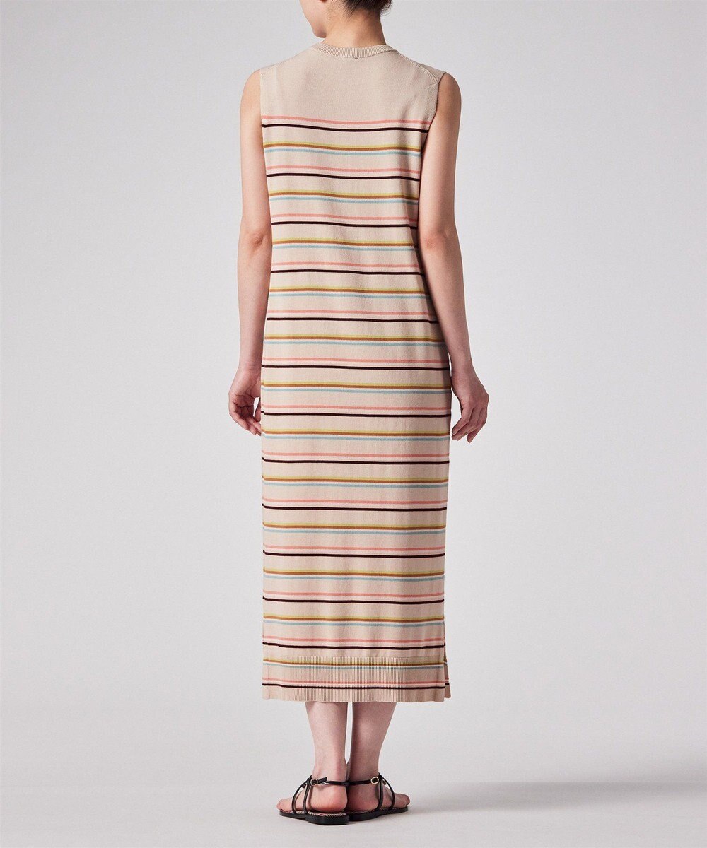 Paul Smith 【洗える】マルチボーダー ニット ワンピース 