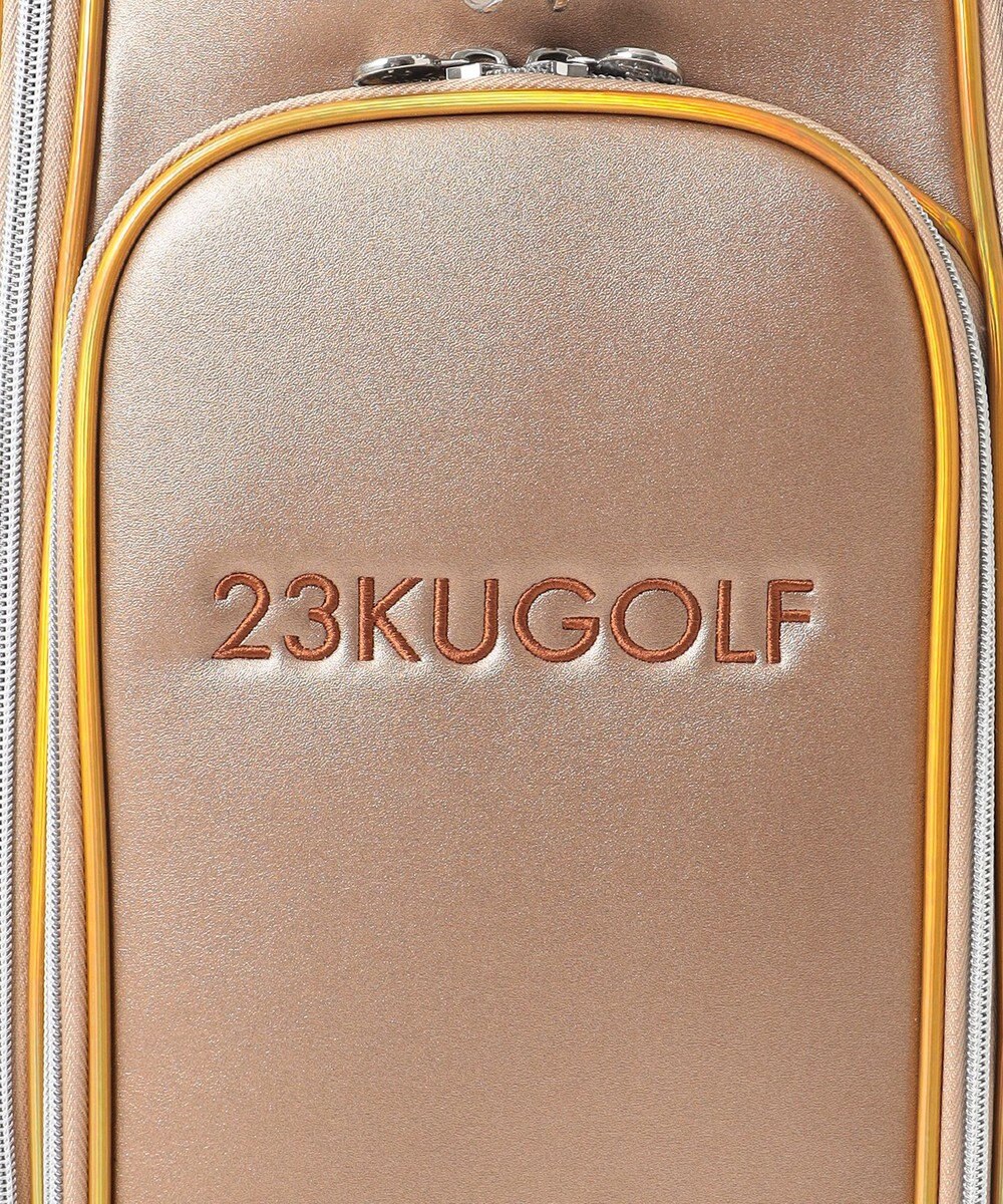 23区GOLF 主役級の華やかさ【UNISEX】ホログラム キャディバッグ 見た目・収納力・機能性抜群 ラウンドに最適！ 