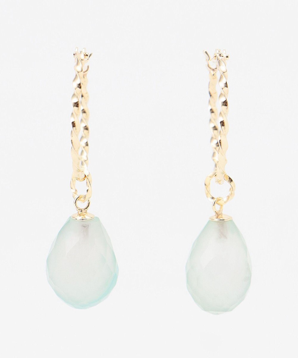 TOCCA 【WEB限定】LEGAME PIERCED EARRINGS L K10 天然石 ピアス L 