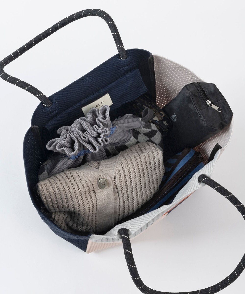 TRICOTE 【リニューアル・軽くて丈夫・A4サイズ対応】サイドメッシュトートバッグ 